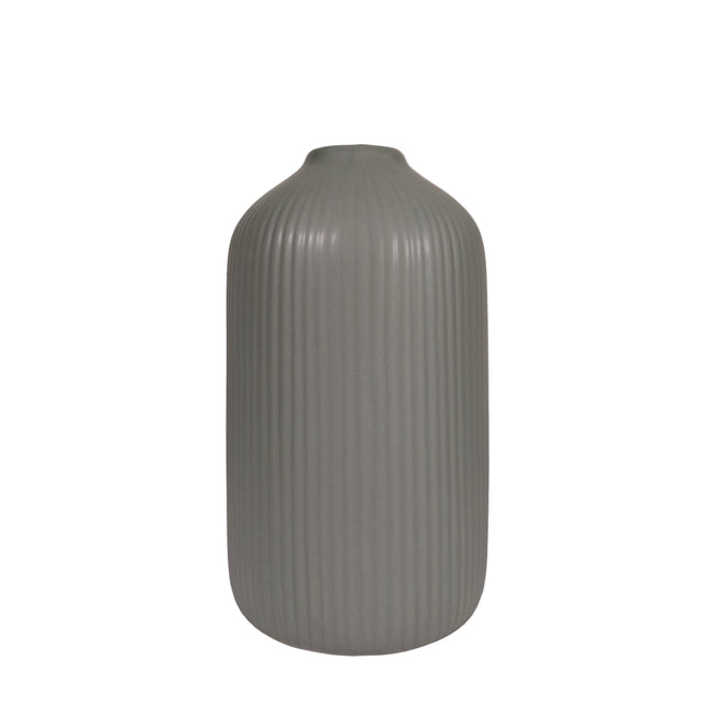 (795211310-4)VASE 19CM - GREEN