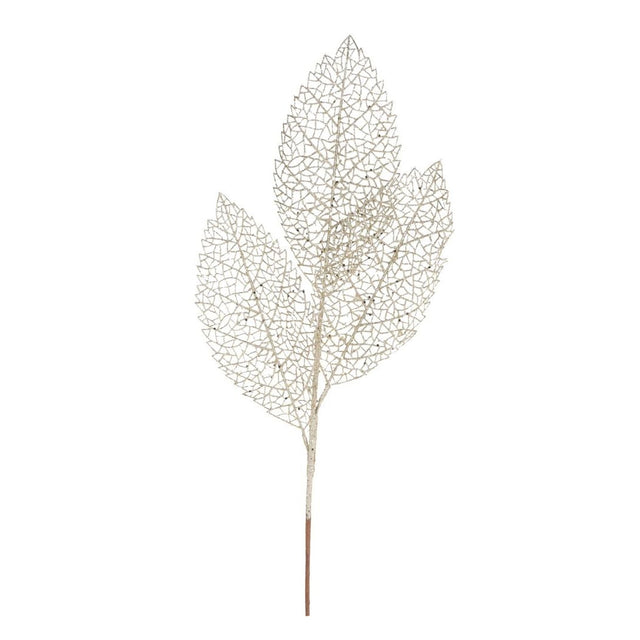 Branch Glitter Vein Leaf 79cm