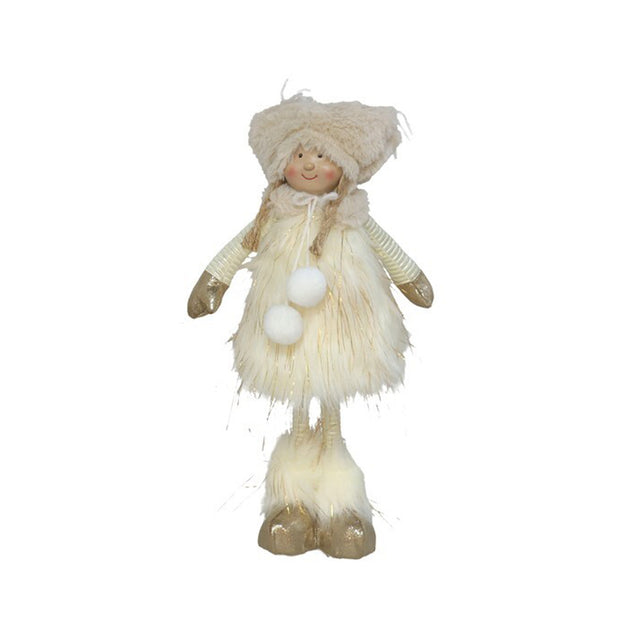 North Standing Angel 16X10X36Cm - Gold