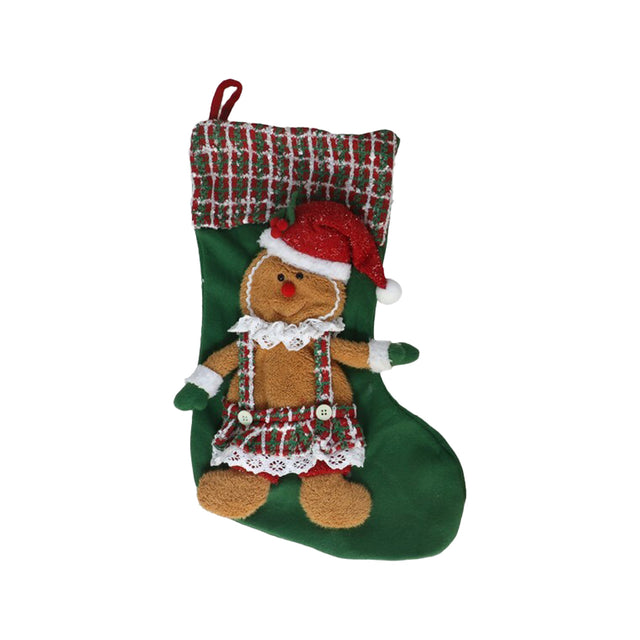 Ginger Christmas Sock 26X7X43Cm - Girl