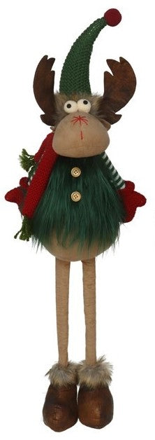 Standing Reindeer, 22X15X46Cm - 75Cm, Green