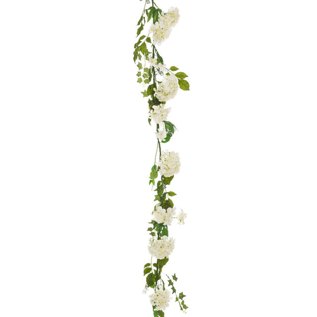 Cream hydrangea garland 2m
