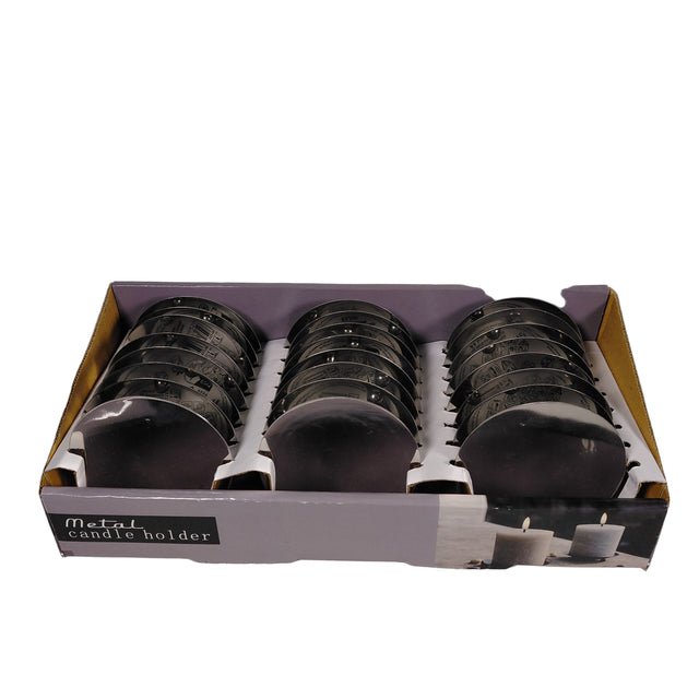 (A12441670)PLATE 8.5X1CM STEEL - SILVER