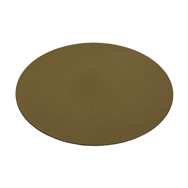 (A12441710)PLATE 8.5X1CM STEEL - GOLD