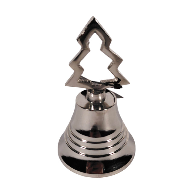 (A98810320-1)BELL 10CM NICKEL - TREE