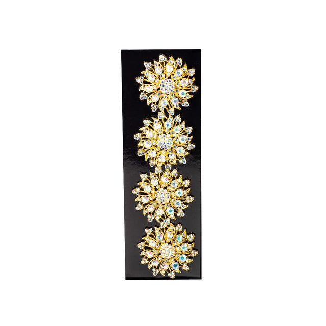 Stardust Napkin Ring Set / 4