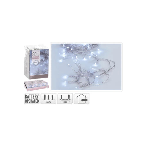 LED lights 80psc cool white