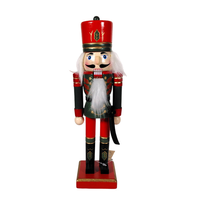 Nutcracker, pinewood 9x6x25cm - with sword