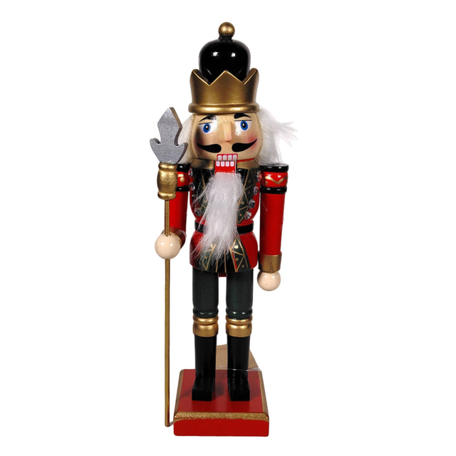 Nutcracker, pinewood 9x6x25cm - with stick