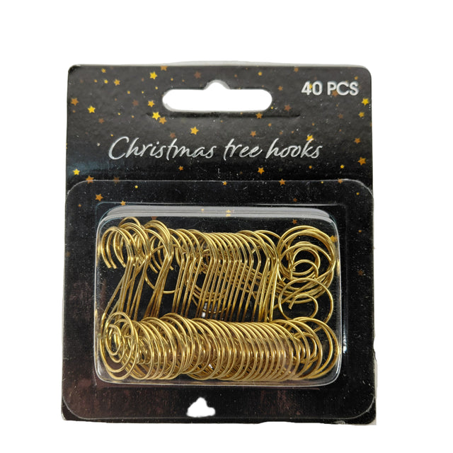 Tree hooks 40psc - Gold