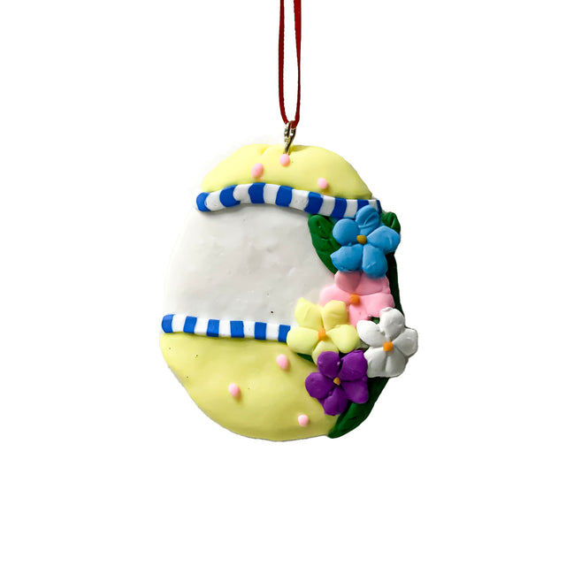 Egg Decor Hanging Yellow
