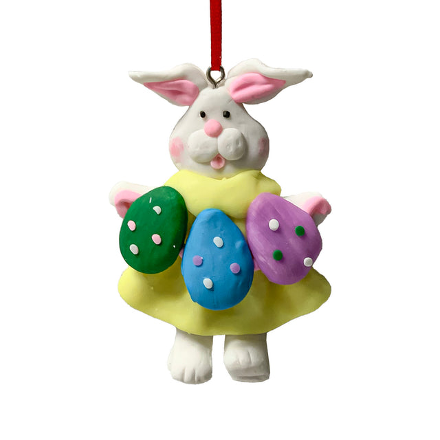 Rabbit Decor Hang Yellow