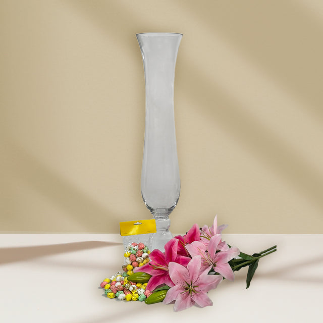 Vase, egg and Lily Bundle