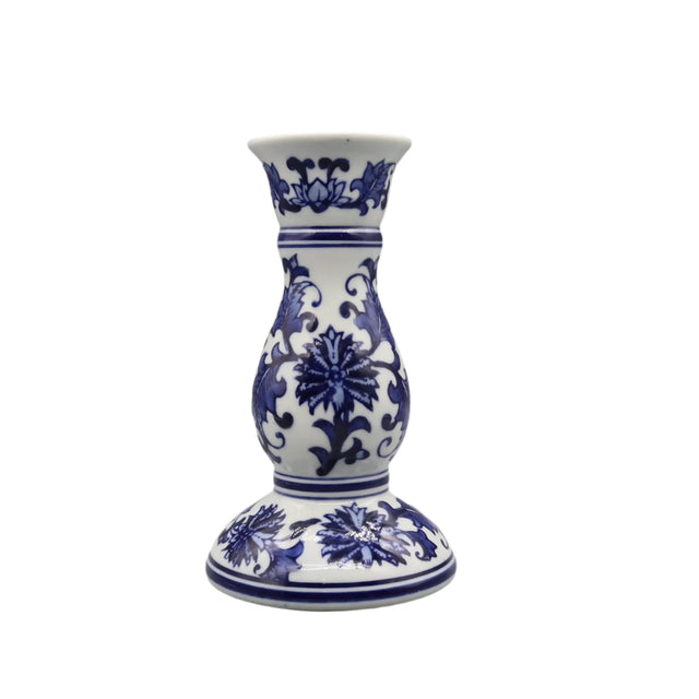 Ceramic candle stand 17.5x10cm