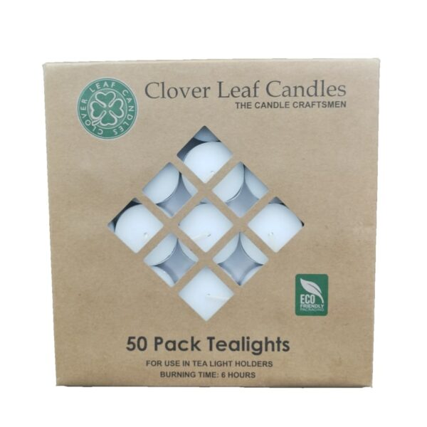 Candle Tea Lights 50s 6hr