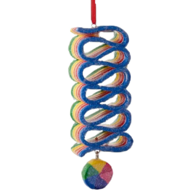 Long Glitter Lollipop -Blue 16.51Cm