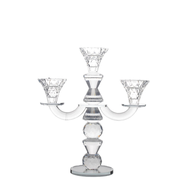 Crystal Candle Holder 26cm