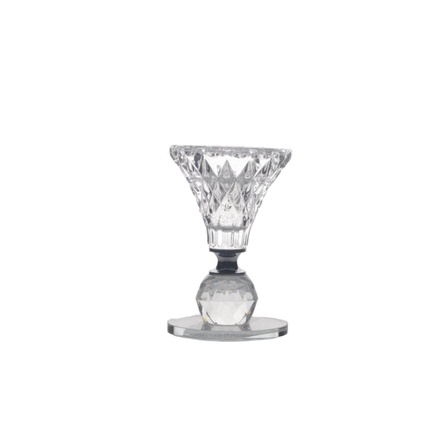 Crystal Candle Holder 9.5X6cm