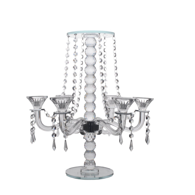 Crystal Candle Holder 48cm