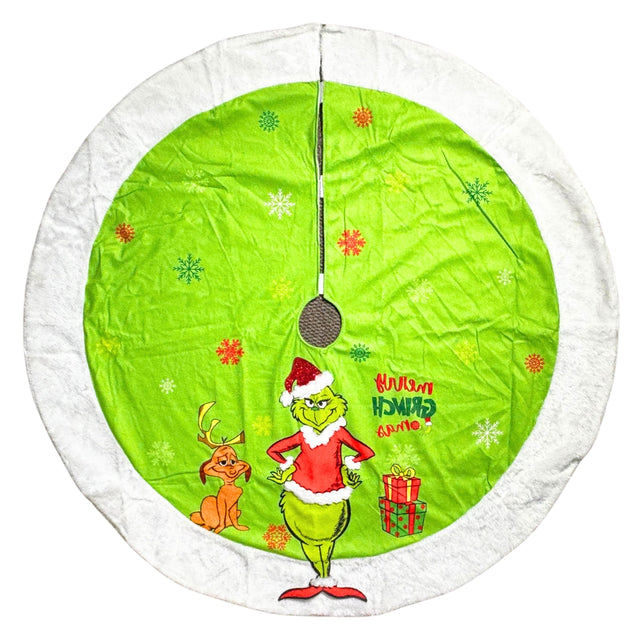 Grinch Tree Skirt 120Cm