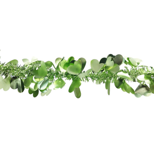 Green Heart Tinsel