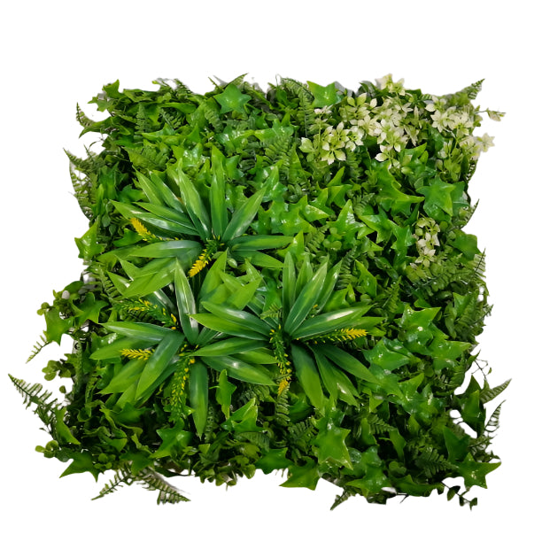 Grass mat with Flowers 50x50cm