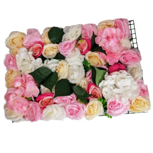Rose mat - Pink, white and cream 40x60cm
