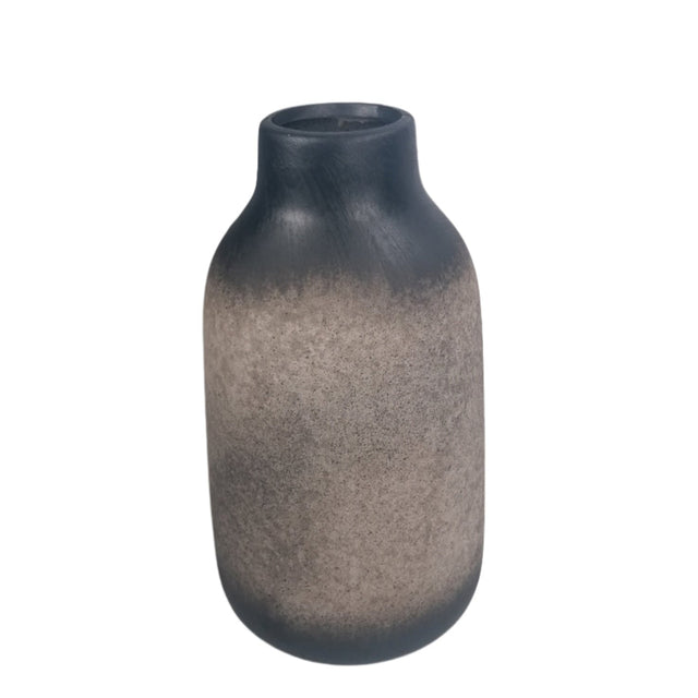Vase 23cm Dolomite Brown
