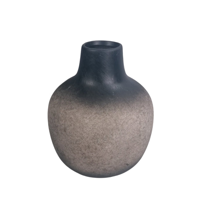 Vase 16cm Dolomite Brown