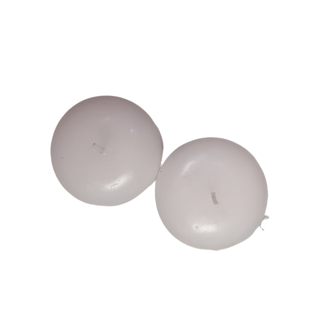 Candle Floating White X2