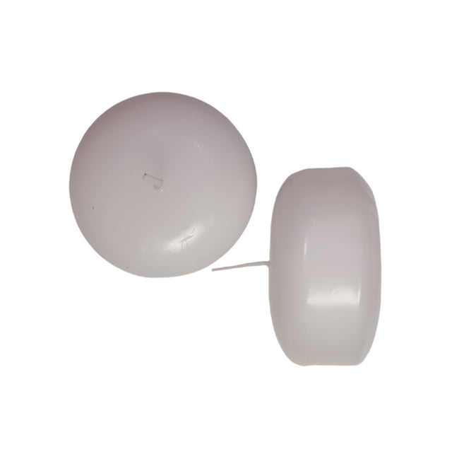 Candle Floating White X2