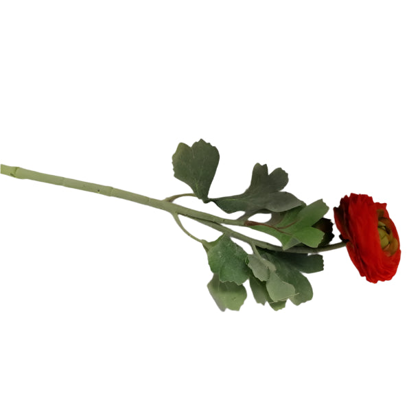 Peony on stem 50cm - Orange