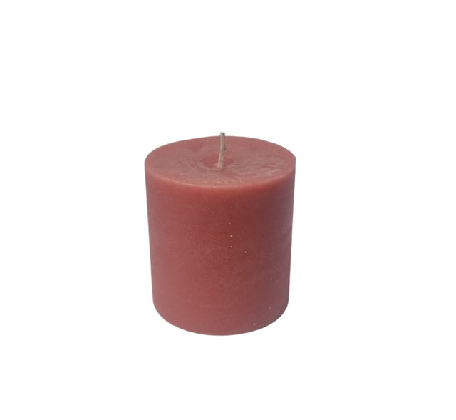 Candle Pillar Flamingo 70mmx70mm