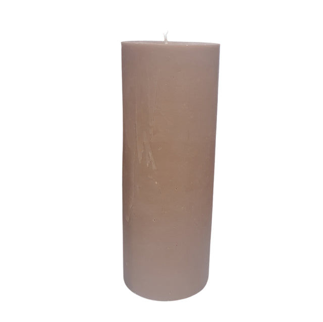 Candle Pillar Beige 70mmx180mm