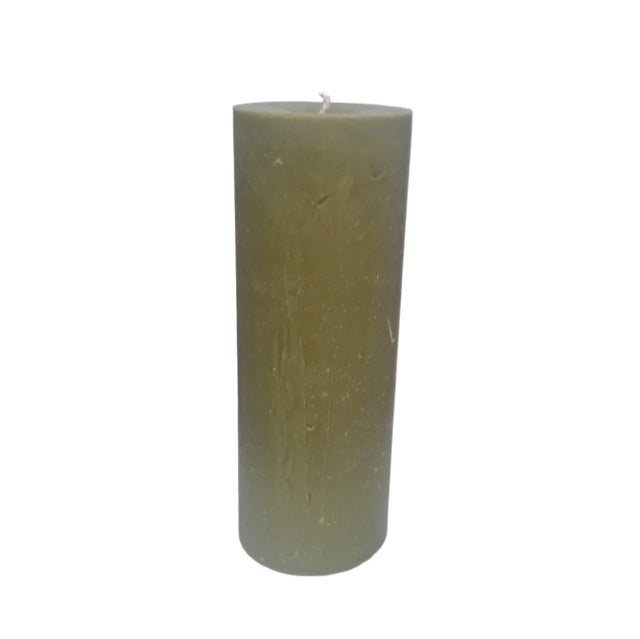 Candle Pillar Olive 70mmx180mm