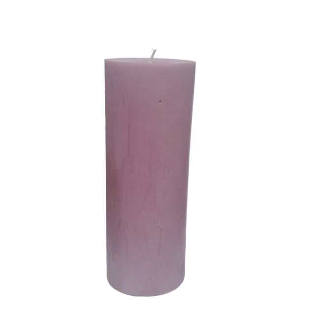 Candle Pillar Lilac 70mmx180mm