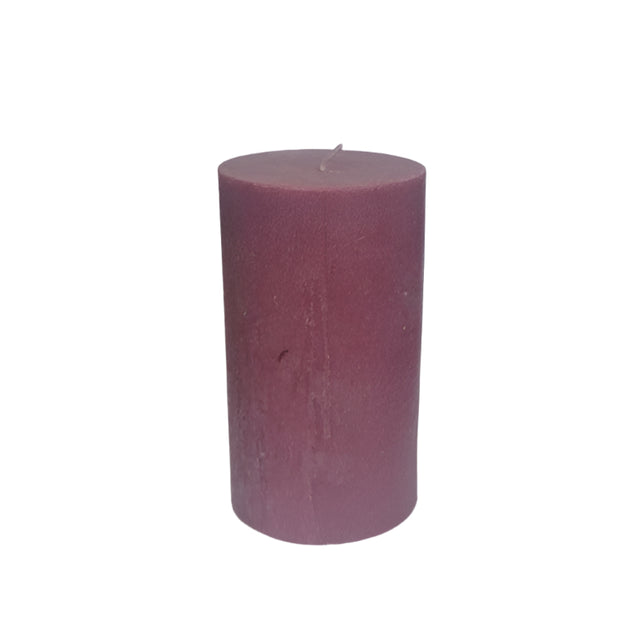 Candle Pillar Plum 70mmx120mm