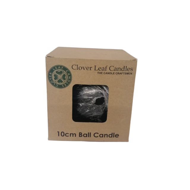 Candle Ball Black 8cm
