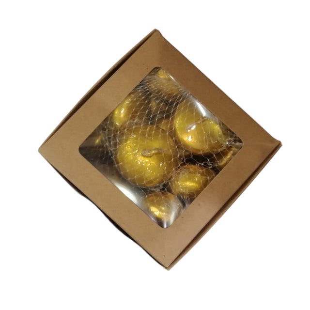 Candle Floating V/Pack x15 Gold