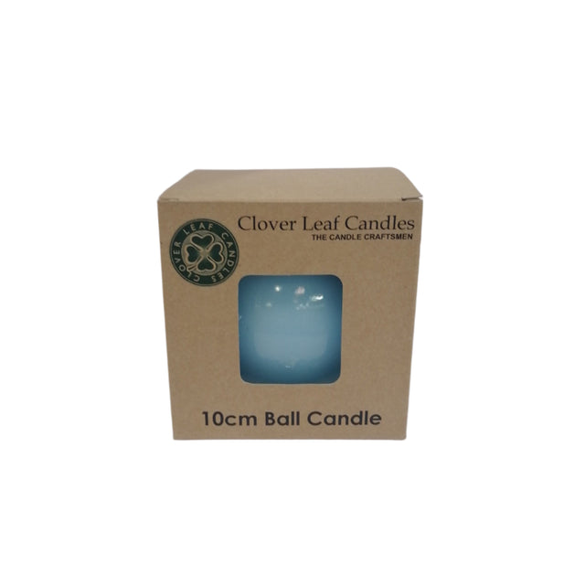 Candle Ball Medium Blue 10cm