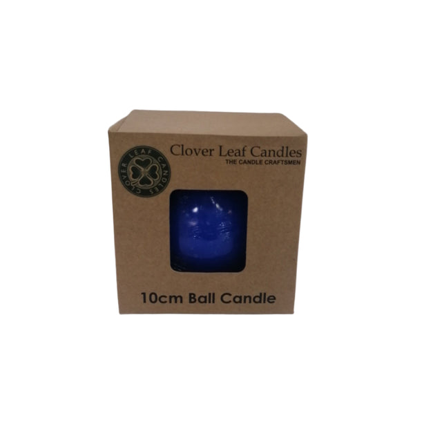 Candle Ball Royal Blue 10cm