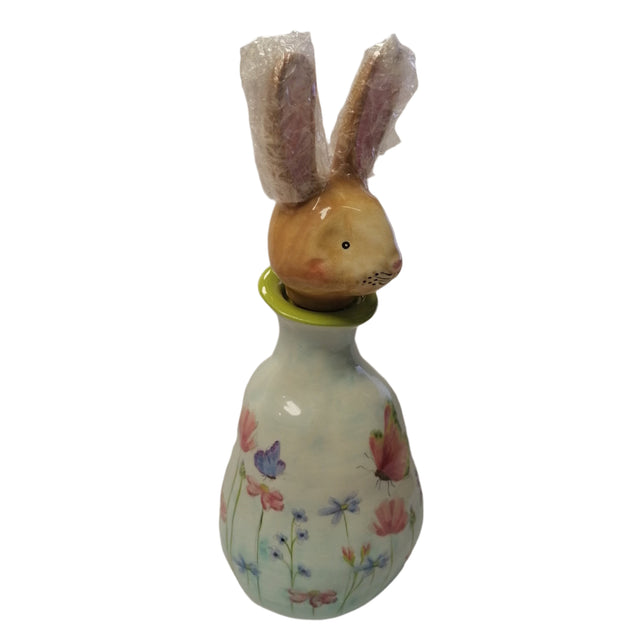 Medium bottle with bunny head butterfly design
