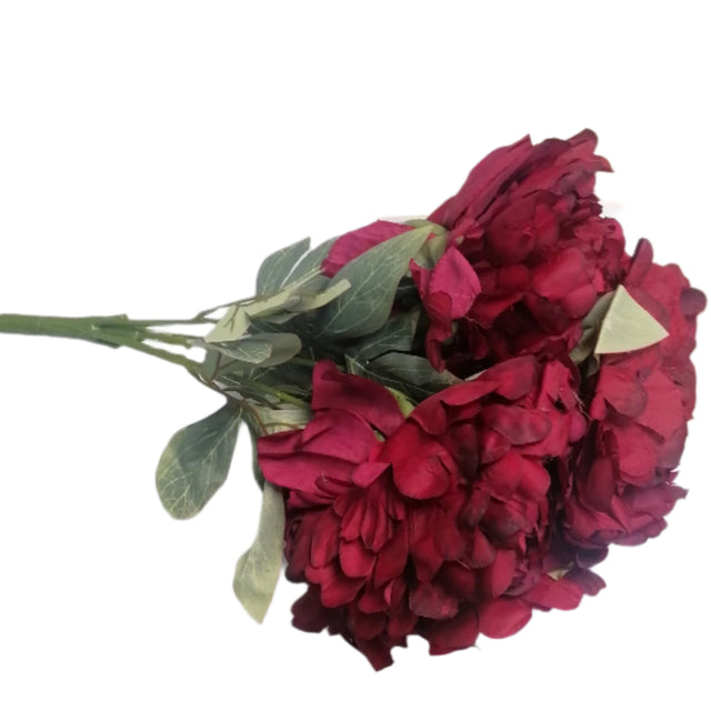Peony Bunch 50cm - Red