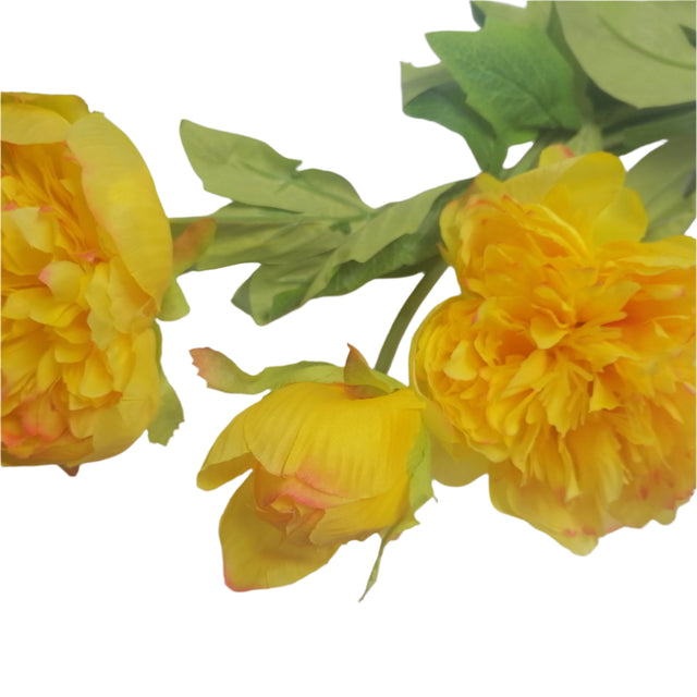 Peony Yellow 14cm