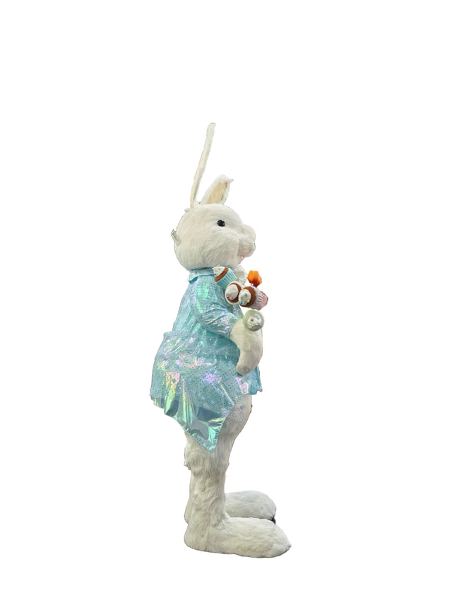 Mr Bunny with cupcakes 145cm