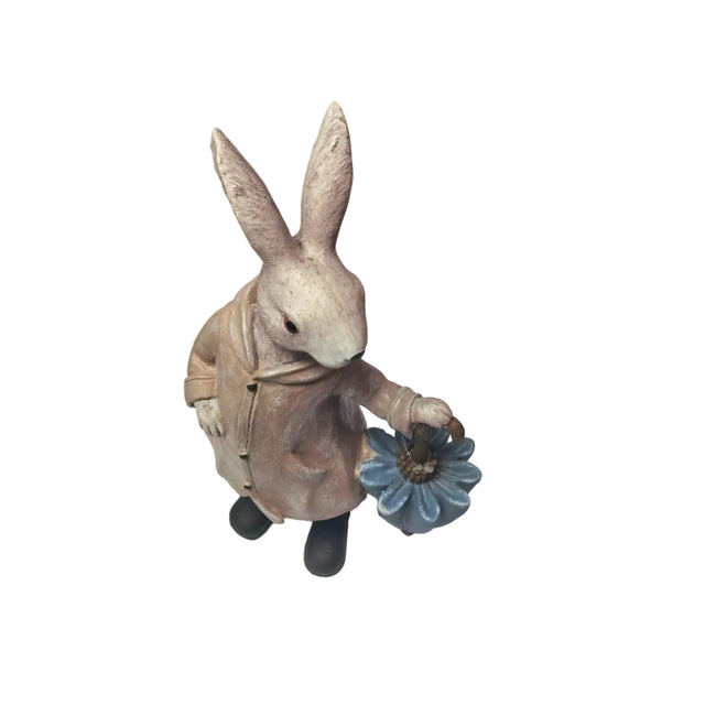Rabbit with umbrella 34cm