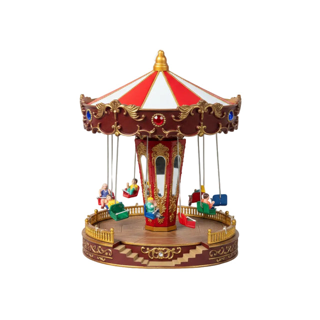 Christmas carousel LED 21x21x27cm