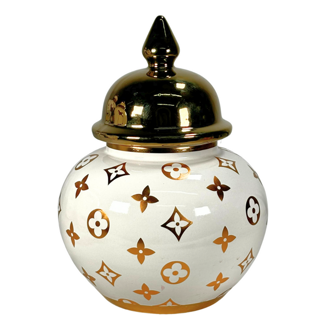 Ginger Jar White 18.5X21Cm