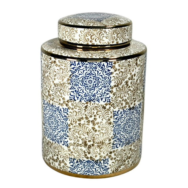 Ginger Jar Blue & White 20X28Cm