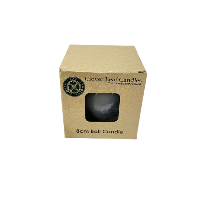 Candle Ball Grey 8cm
